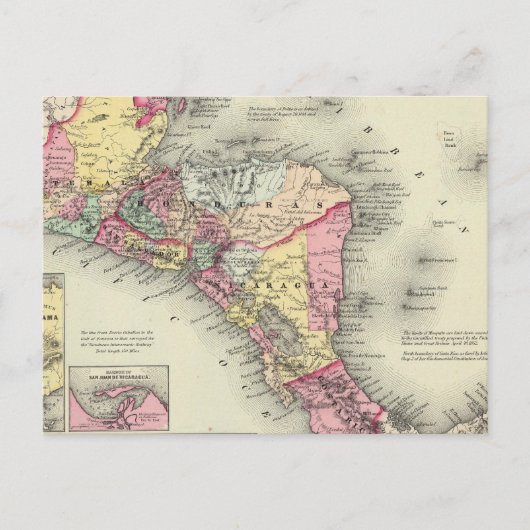 Carte Postale Amérique centrale 3 (Devant)