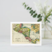 Carte Postale Amérique centraleCarte panoramiqueAmérique central (Debout devant)