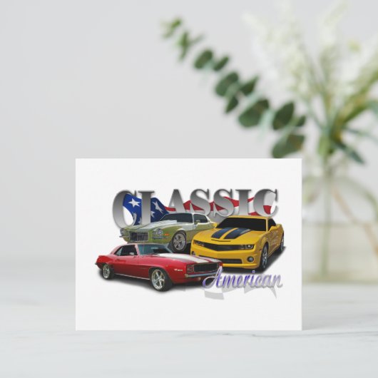 Carte Postale Amérique classique (Debout devant)