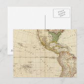 Carte Postale Amérique - Colonies de tribus indiennes (Devant / Derrière)