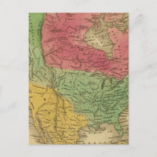 Carte Postale Amérique du Nord 9 (Devant)