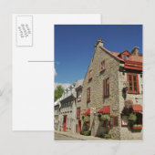 Carte Postale Amérique du Nord, Canada, Québec, Vieux-Québec. (Devant / Derrière)