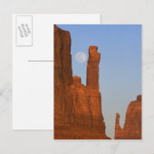 Carte Postale Amérique du Nord, États-Unis, Utah, Monument Valle (Devant / Derrière)