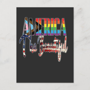 Carte Postale Amérique Le Beau - LGBTQIA
