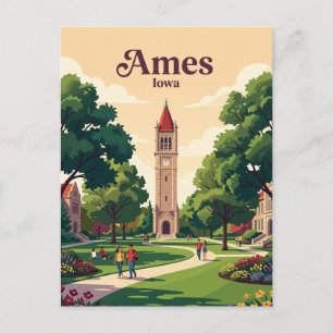 Carte Postale Ames, Iowa