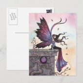 Carte postale Amethyst Dream Imaginaire Fairy (Devant / Derrière)
