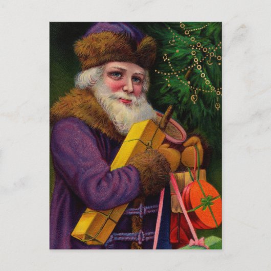Carte postale Amethyst Père Noël (Devant)