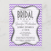 Amethyst Purple Chevron