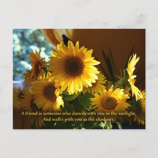 Carte Postale Ami (Devant)