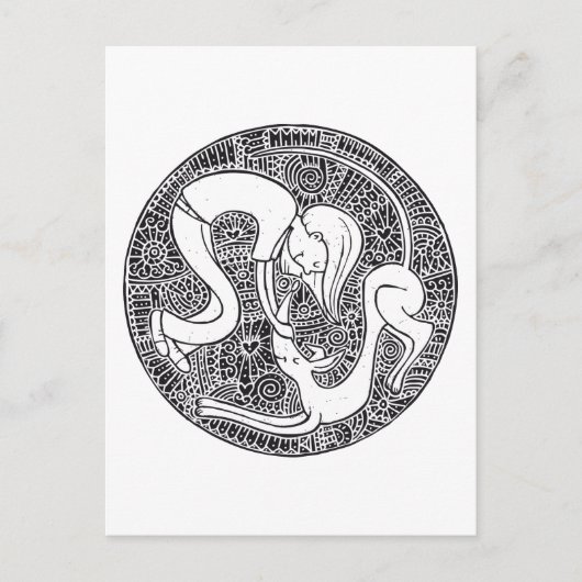 Carte Postale Ami (Devant)