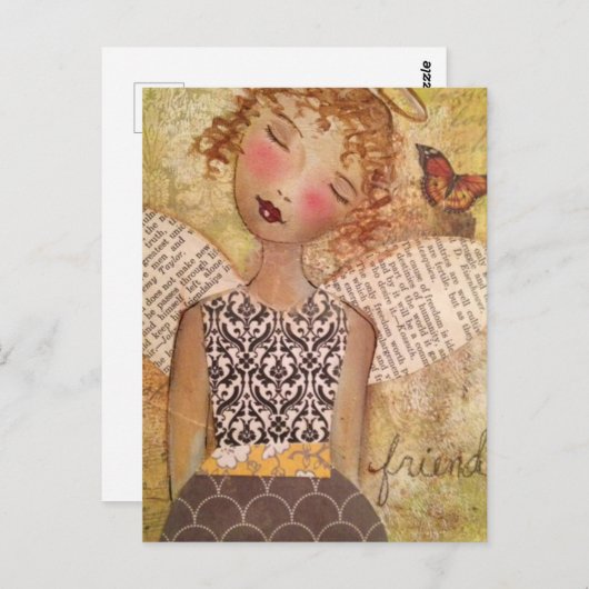 Carte postale - Ami (Devant / Derrière)