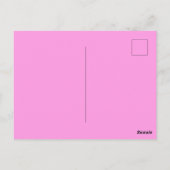 Carte Postale Ami conversation rose coeur Saint Valentin (Dos)