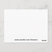 Carte Postale Amical Dolphin Pod (Dos)