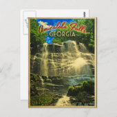 Carte Postale Amicalola Falls Georgia (Devant / Derrière)