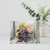 Carte postale Amigurumi Friends (Debout devant)