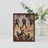 Carte Postale Amiral Tegetthoff À La Bataille De Lissa (Debout devant)