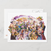 Carte Postale Amis (Devant / Derrière)