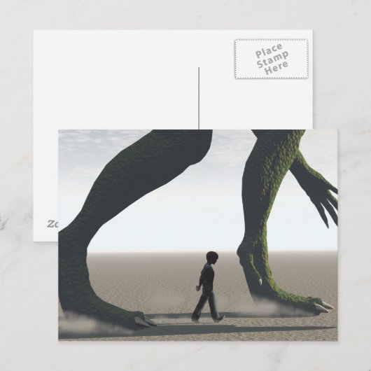 Carte Postale Amis (Devant / Derrière)