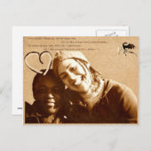 Carte Postale Amis (Devant / Derrière)