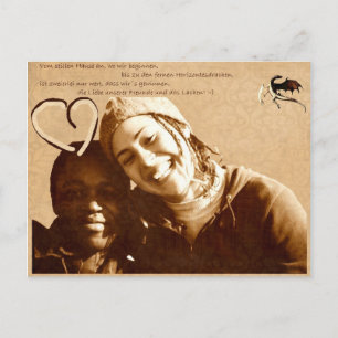 Carte Postale Amis