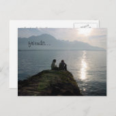 Carte Postale amis... (Devant / Derrière)