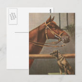 Carte Postale Amis (Devant / Derrière)