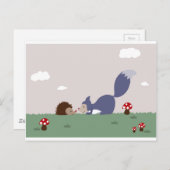 Carte Postale Amis (Devant / Derrière)