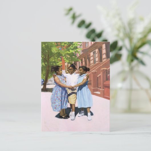 Carte Postale Amis 2001 (Debout devant)