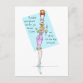 Carte Postale Amis à travers les bonnes et mauvaises journées de (Devant)