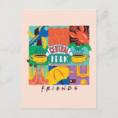 Carte Postale AMIS™ | Central Perk Vibrant Graphic (Devant)