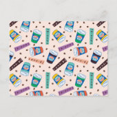 Carte Postale AMIS™ | Central Perk Vibrant Motif café (Devant)