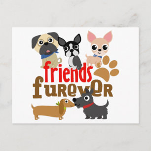 Carte Postale Amis Chiens Furever Chiens Chiens Chiens Chiens Ch