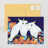 Carte Postale Amis de Cockatoo (Devant / Derrière)