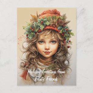 Carte Postale Amis de la gelée Salutation Personnalisé Mignon Hi