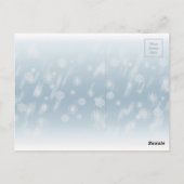 Carte Postale Amis de neige (Dos)