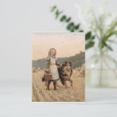 Carte Postale Amis fermes, début du 20ème siècle, (Debout devant)