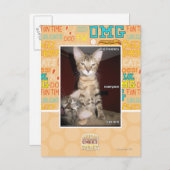 Carte Postale Amis Idiot (Devant / Derrière)