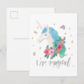 Carte Postale Amis magiques IV | Je Suis Magique (Devant / Derrière)