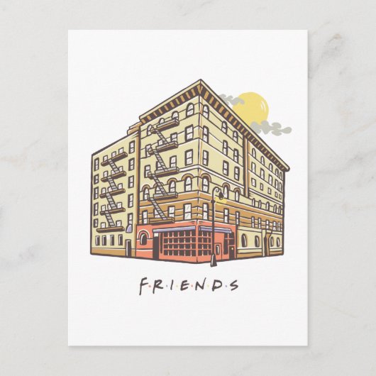 Carte Postale AMIS™ | Monica's Apartment Building (Devant)