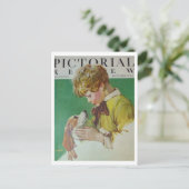 Carte Postale Amis vintages (Debout devant)