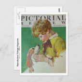 Carte Postale Amis vintages (Devant / Derrière)