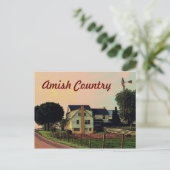 Carte postale Amish Country (Debout devant)