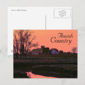 Carte postale Amish Country (Devant / Derrière)