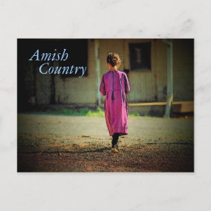Carte postale Amish Country Girl