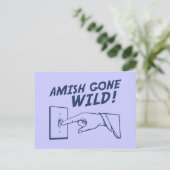 Carte Postale Amish Est Sauvé ! (Debout devant)