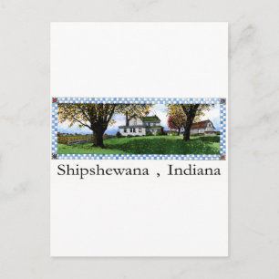 Carte Postale Amish House Shipshewana Indiana