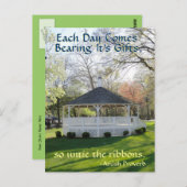 Carte postale Amish Proverbe (Devant / Derrière)