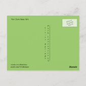 Carte postale Amish Proverbe (Dos)