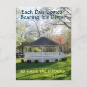 Carte postale Amish Proverbe (Devant)