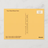 Carte postale Amish. Proverbe Amish. Ajouter votre (Dos)